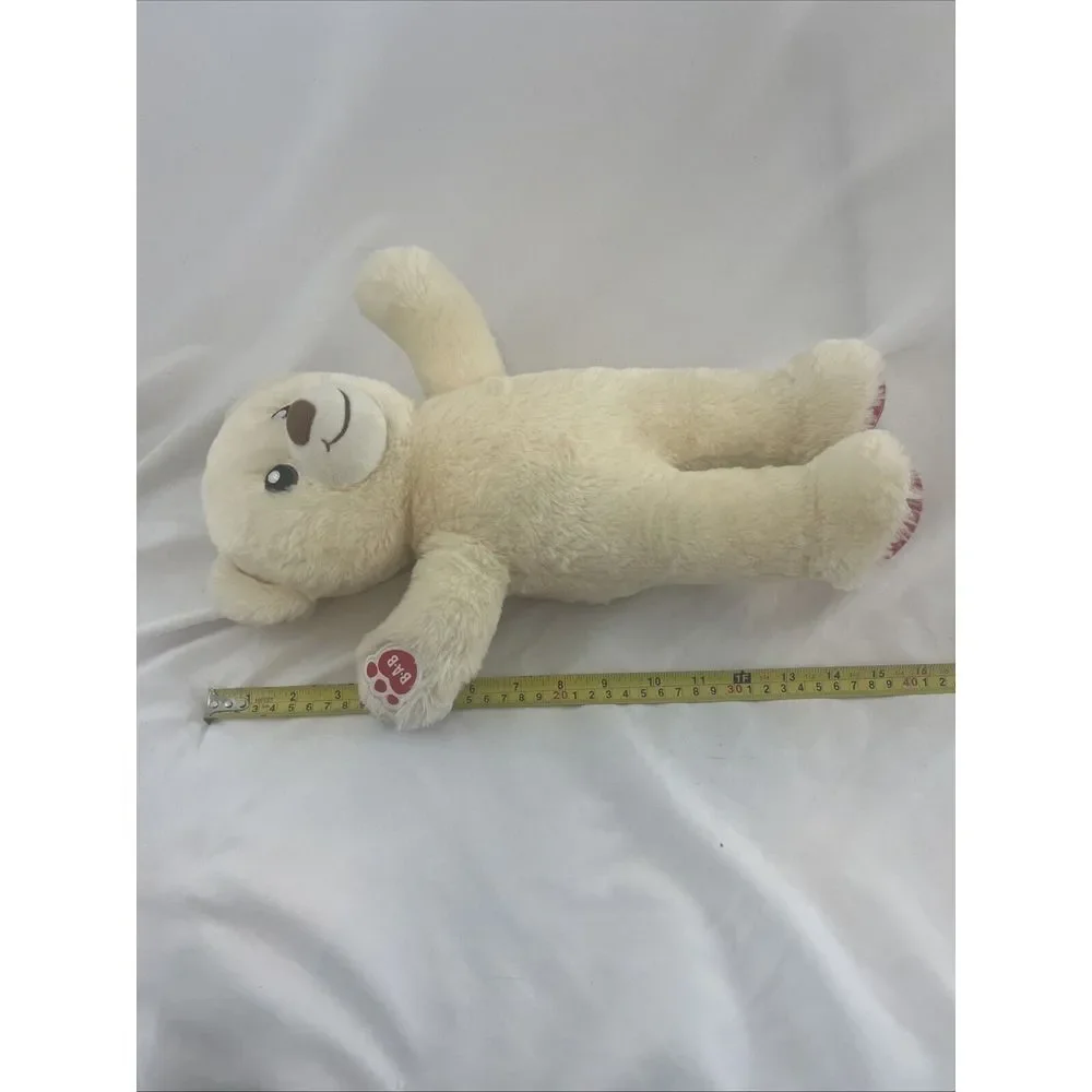 Build a Bear BAB‎ Ivory National Teddy Bear Day 2019 Plush Stuffed Animal 15